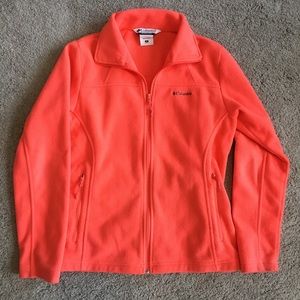 Columbia fleece zip-up jacket